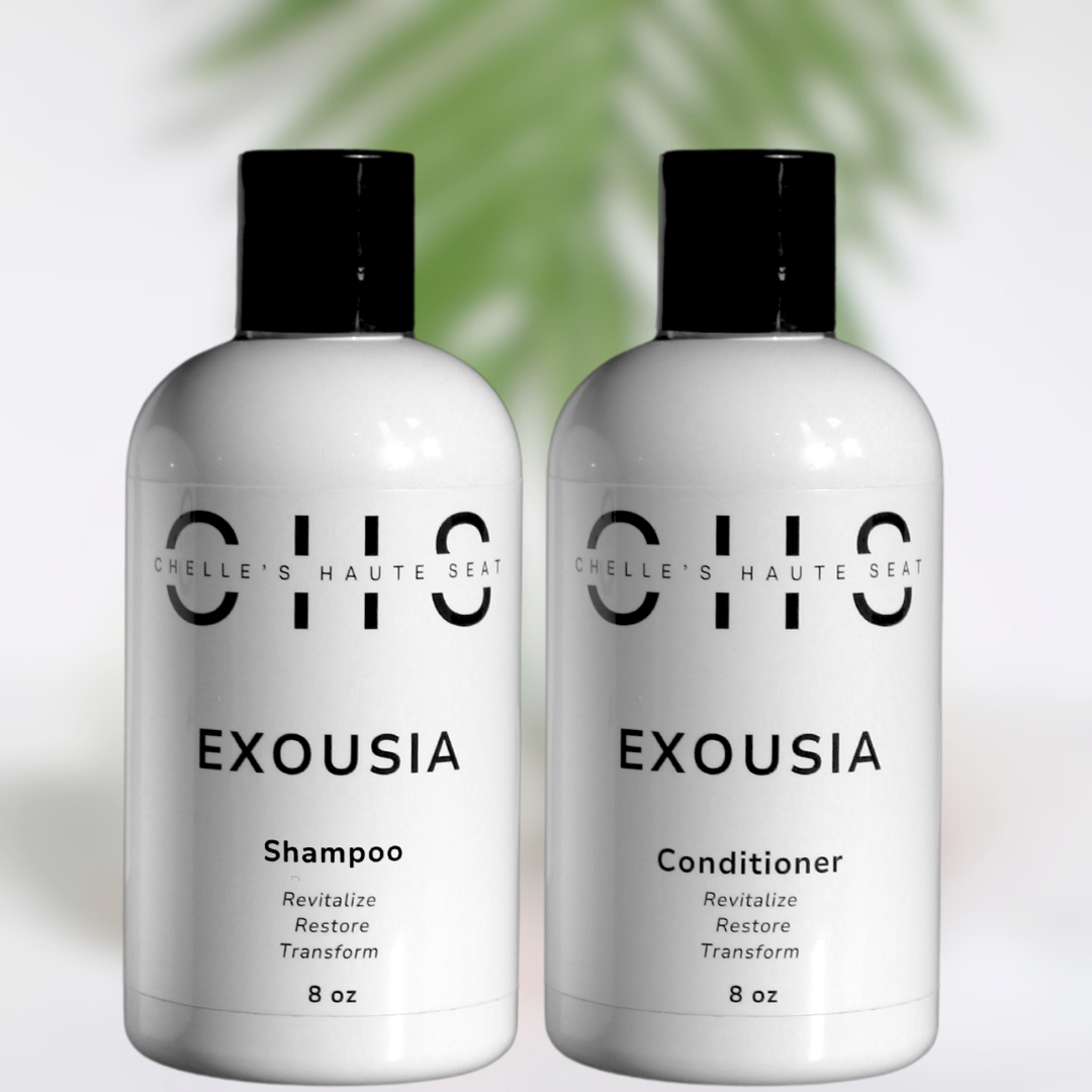 Exousia Hair Growth Shampoo duo