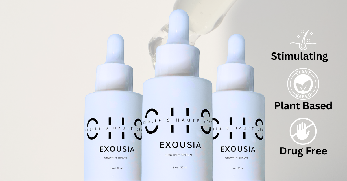 Exousia Hair Growth Serum (BUNDLE OF 3)